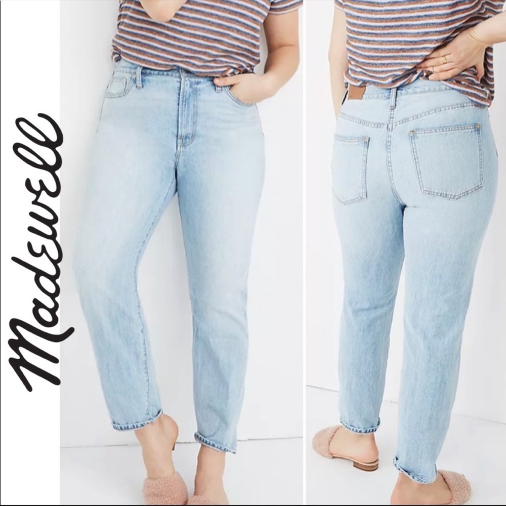 Madewell Perfect Vintage Jean Fitzgerald Wash NWT Size 37